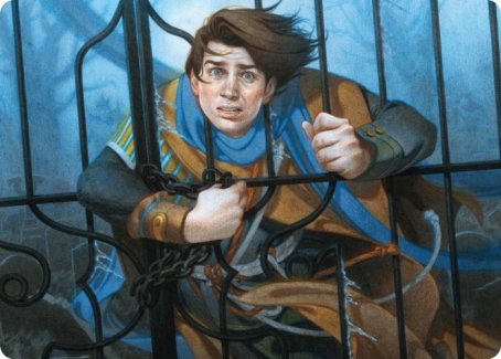 Locked in the Cemetery Art Card [Innistrad: Midnight Hunt Art Series] | Exor Games Summserside