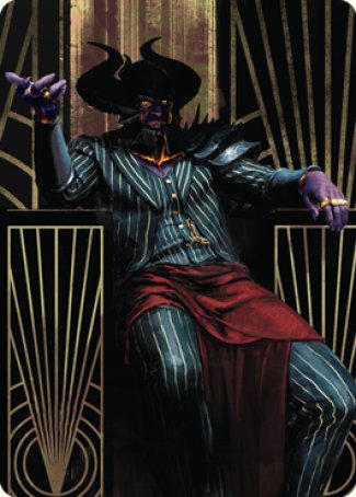Ob Nixilis, the Adversary 2 Art Card [Streets of New Capenna Art Series] | Exor Games Summserside