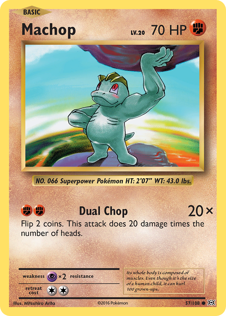 Machop (57/108) [XY: Evolutions] | Exor Games Summserside