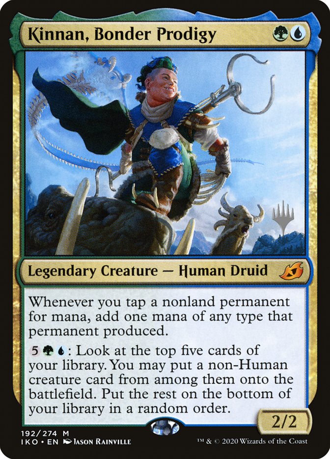 Kinnan, Bonder Prodigy (Promo Pack) [Ikoria: Lair of Behemoths Promos] | Exor Games Summserside