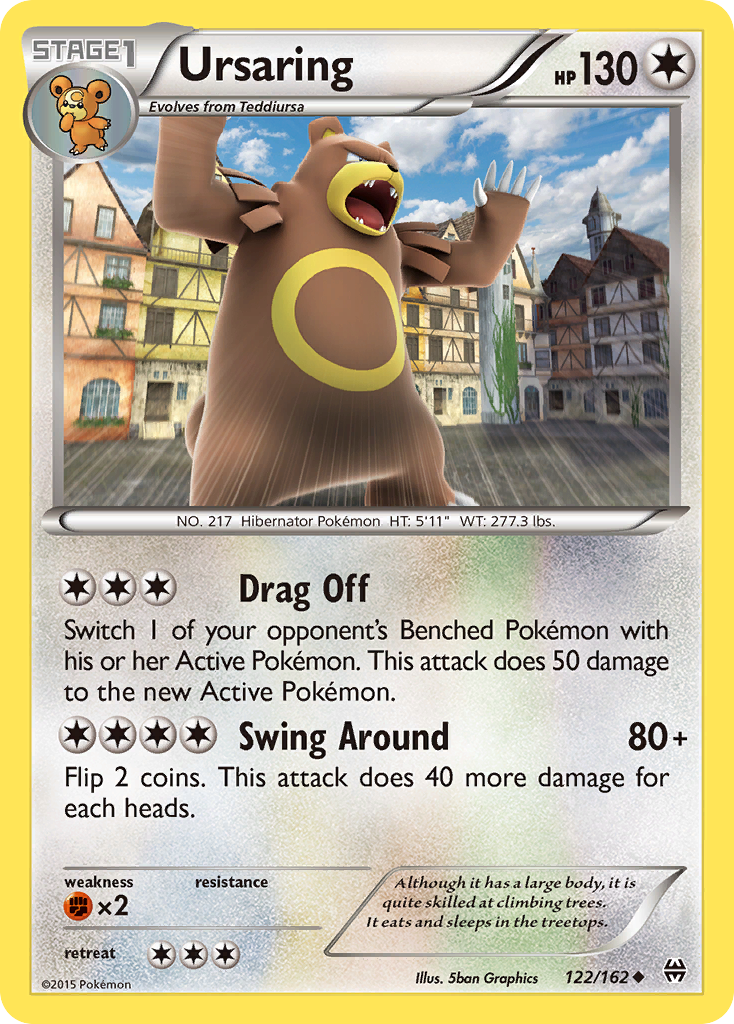 Ursaring (122/162) [XY: BREAKthrough] | Exor Games Summserside