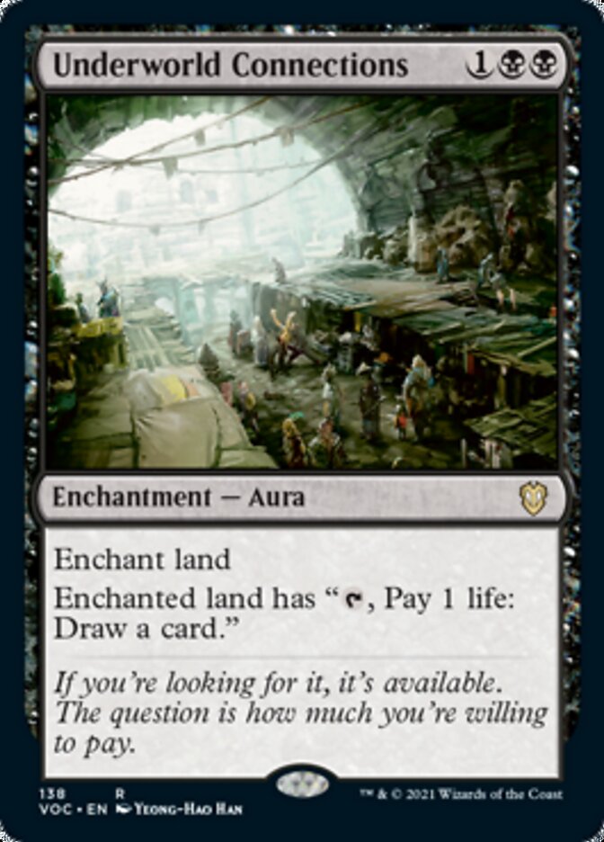 Underworld Connections [Innistrad: Crimson Vow Commander] | Exor Games Summserside
