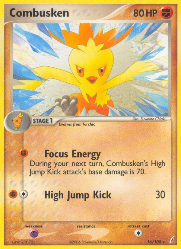 Combusken (16/100) [EX: Crystal Guardians] | Exor Games Summserside