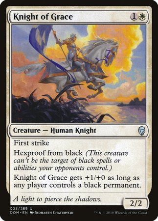 Knight of Grace [Dominaria] | Exor Games Summserside