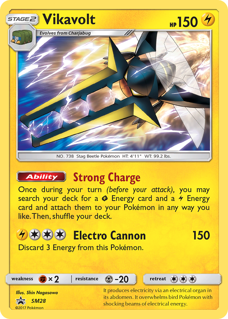 Vikavolt (SM28) [Sun & Moon: Black Star Promos] | Exor Games Summserside