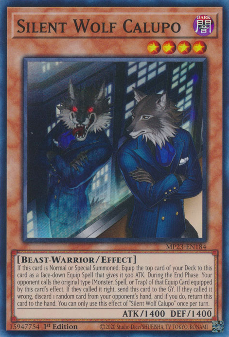 Silent Wolf Calupo [MP23-EN184] Super Rare | Exor Games Summserside