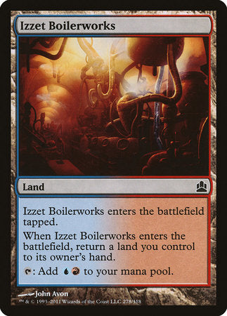 Izzet Boilerworks [Commander 2011] | Exor Games Summserside