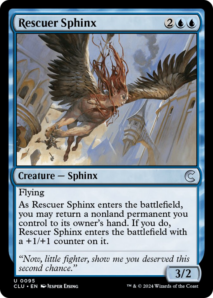 Rescuer Sphinx [Ravnica: Clue Edition] | Exor Games Summserside
