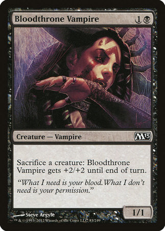 Bloodthrone Vampire [Magic 2013] | Exor Games Summserside