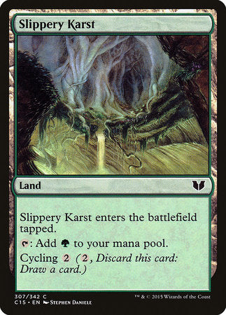 Slippery Karst [Commander 2015] | Exor Games Summserside