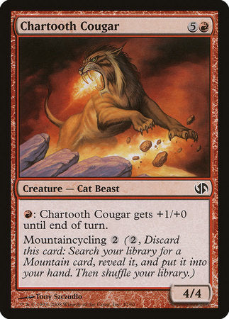 Chartooth Cougar [Duel Decks: Jace vs. Chandra] | Exor Games Summserside