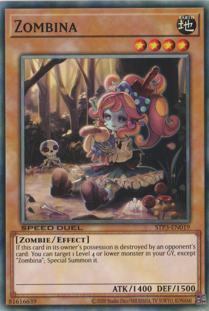 Zombina [STP3-EN019] Common | Exor Games Summserside