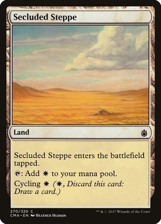 Secluded Steppe [Commander Anthology] | Exor Games Summserside