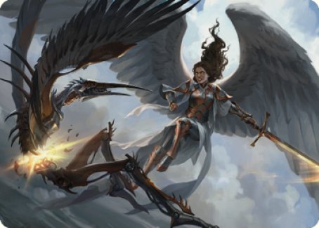 Destroy Evil Art Card [Dominaria United Art Series] | Exor Games Summserside