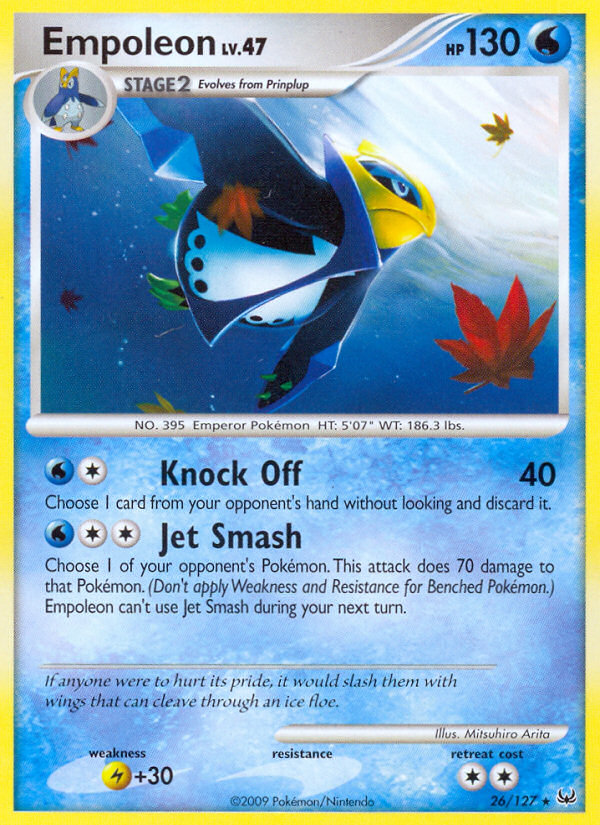 Empoleon (26/127) [Platinum: Base Set] | Exor Games Summserside