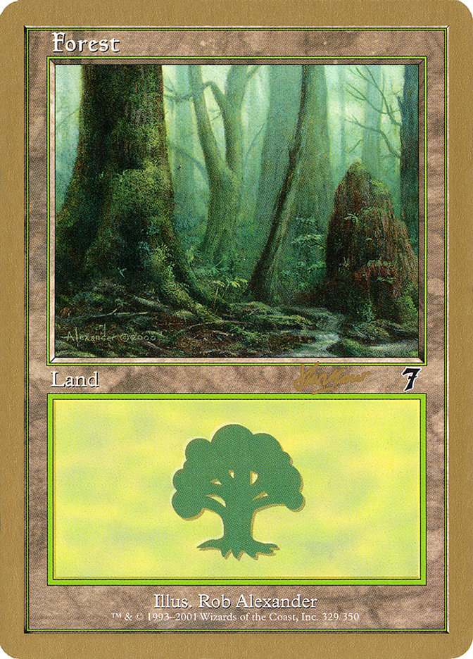 Forest (329) (Sim Han How) [World Championship Decks 2002] | Exor Games Summserside