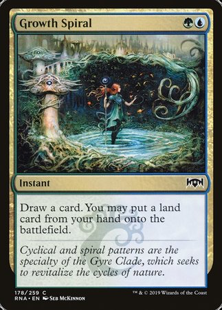 Growth Spiral [Ravnica Allegiance] | Exor Games Summserside