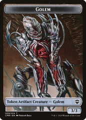 Golem // Rock Token [Commander Legends Tokens] | Exor Games Summserside