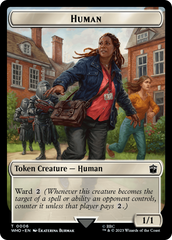 Human (0006) // Beast Double-Sided Token [Doctor Who Tokens] | Exor Games Summserside