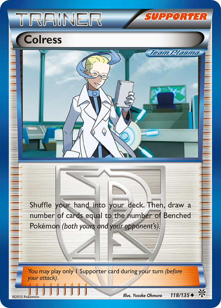 Colress (118/135) [Black & White: Plasma Storm] | Exor Games Summserside