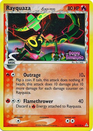 Rayquaza (26/110) (Delta Species) (Stamped) [EX: Holon Phantoms] | Exor Games Summserside