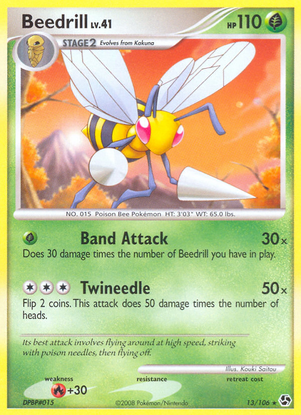 Beedrill (13/106) [Diamond & Pearl: Great Encounters] | Exor Games Summserside