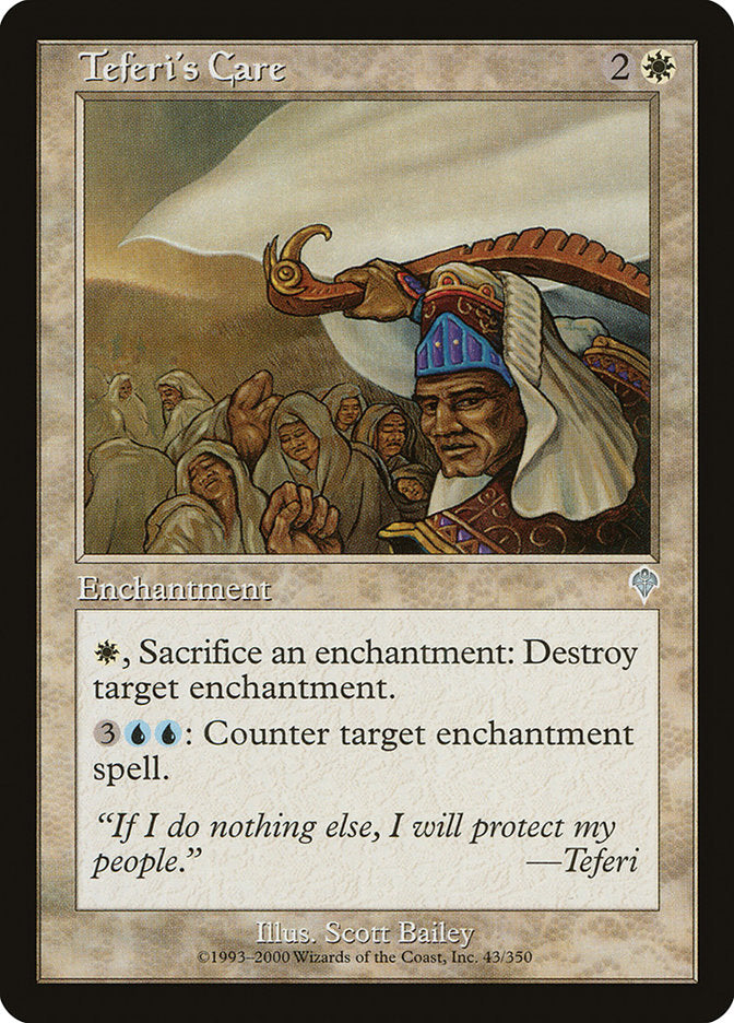 Teferi's Care [Invasion] | Exor Games Summserside