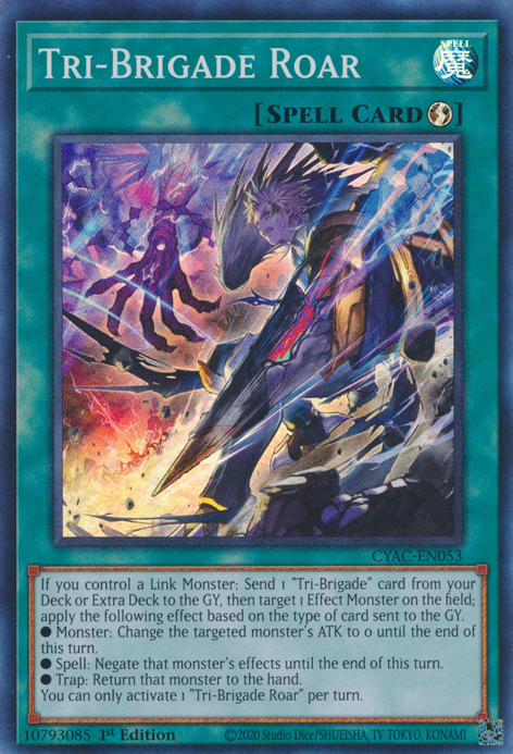 Tri-Brigade Roar [CYAC-EN053] Super Rare | Exor Games Summserside
