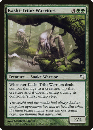 Kashi-Tribe Warriors [Champions of Kamigawa] | Exor Games Summserside