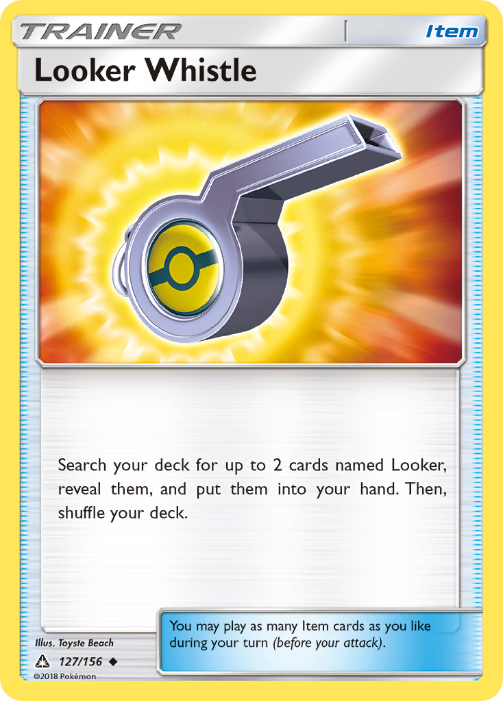 Looker Whistle (127/156) [Sun & Moon: Ultra Prism] | Exor Games Summserside