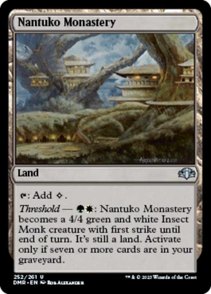 Nantuko Monastery [Dominaria Remastered] | Exor Games Summserside