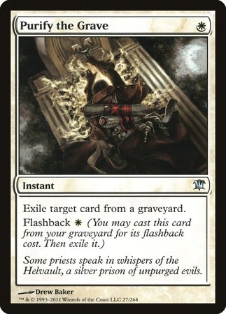 Purify the Grave [Innistrad] | Exor Games Summserside