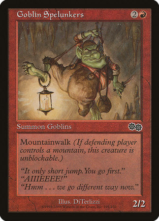 Goblin Spelunkers [Urza's Saga] | Exor Games Summserside