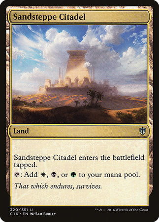 Sandsteppe Citadel [Commander 2016] | Exor Games Summserside