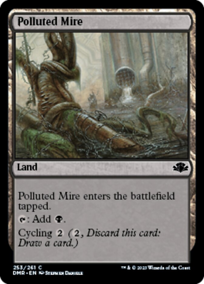 Polluted Mire [Dominaria Remastered] | Exor Games Summserside