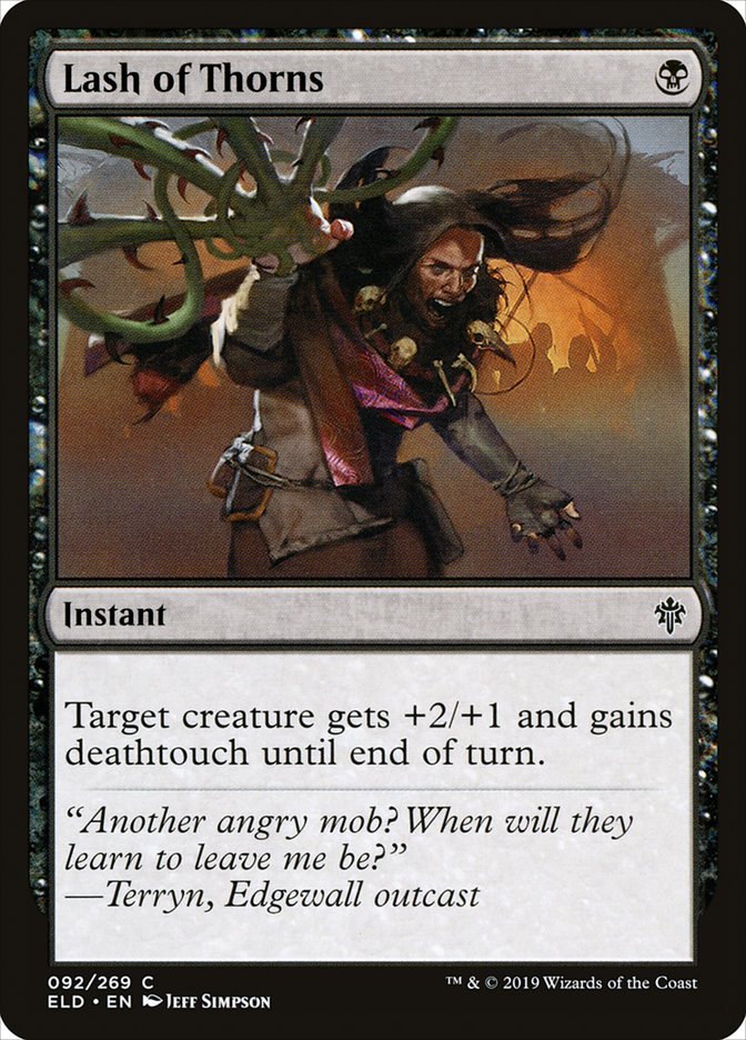 Lash of Thorns [Throne of Eldraine] | Exor Games Summserside