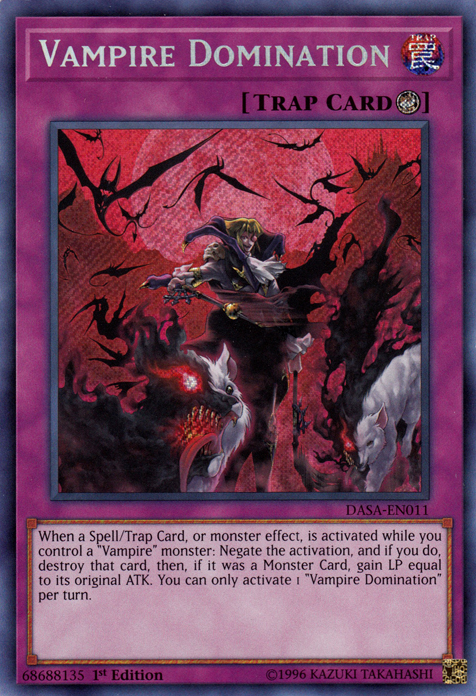 Vampire Domination [DASA-EN011] Secret Rare | Exor Games Summserside