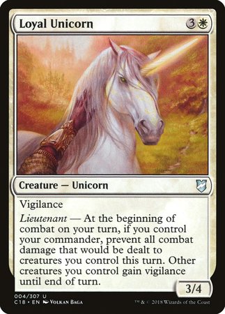 Loyal Unicorn [Commander 2018] | Exor Games Summserside