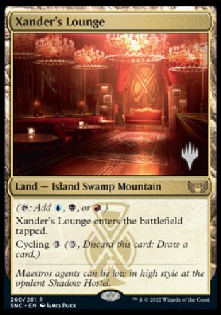 Xander's Lounge (Promo Pack) [Streets of New Capenna Promos] | Exor Games Summserside