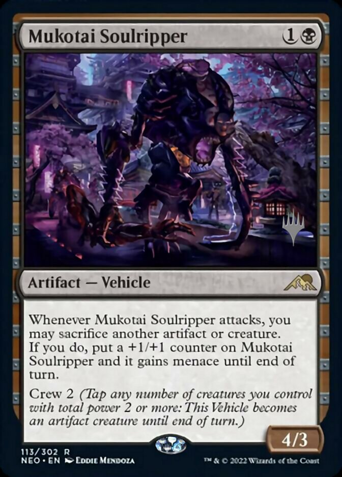 Mukotai Soulripper (Promo Pack) [Kamigawa: Neon Dynasty Promos] | Exor Games Summserside