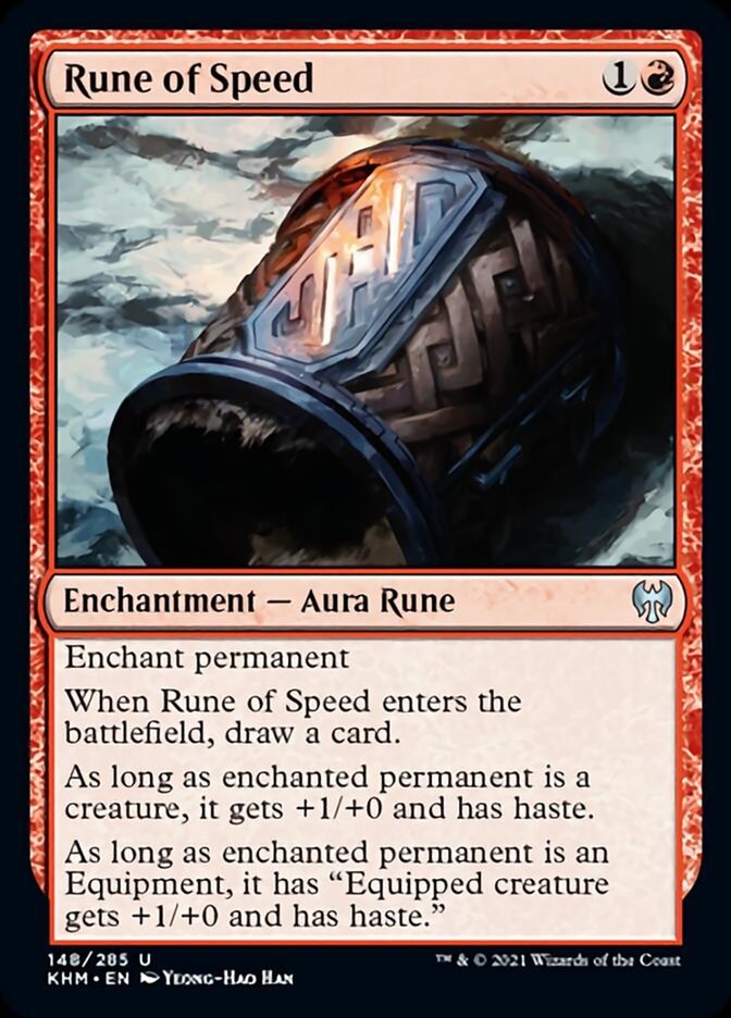 Rune of Speed [Kaldheim] | Exor Games Summserside