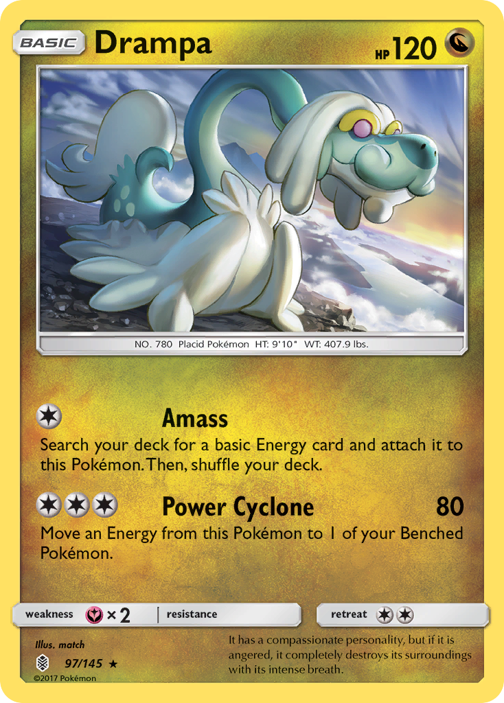 Drampa (97/145) [Sun & Moon: Guardians Rising] | Exor Games Summserside