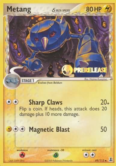 Metang (49/113) (Delta Species) (Prerelease Promo) [EX: Delta Species] | Exor Games Summserside