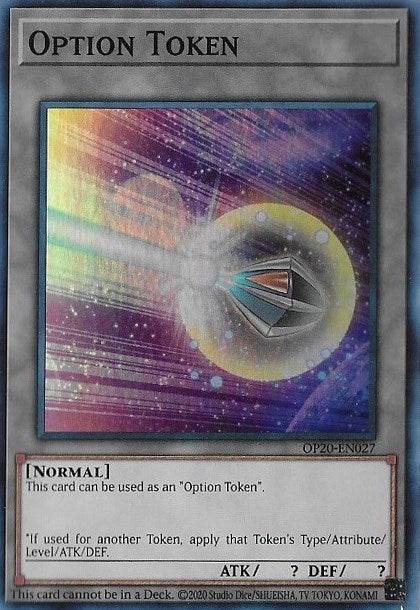 Option Token [OP20-EN027] Super Rare | Exor Games Summserside