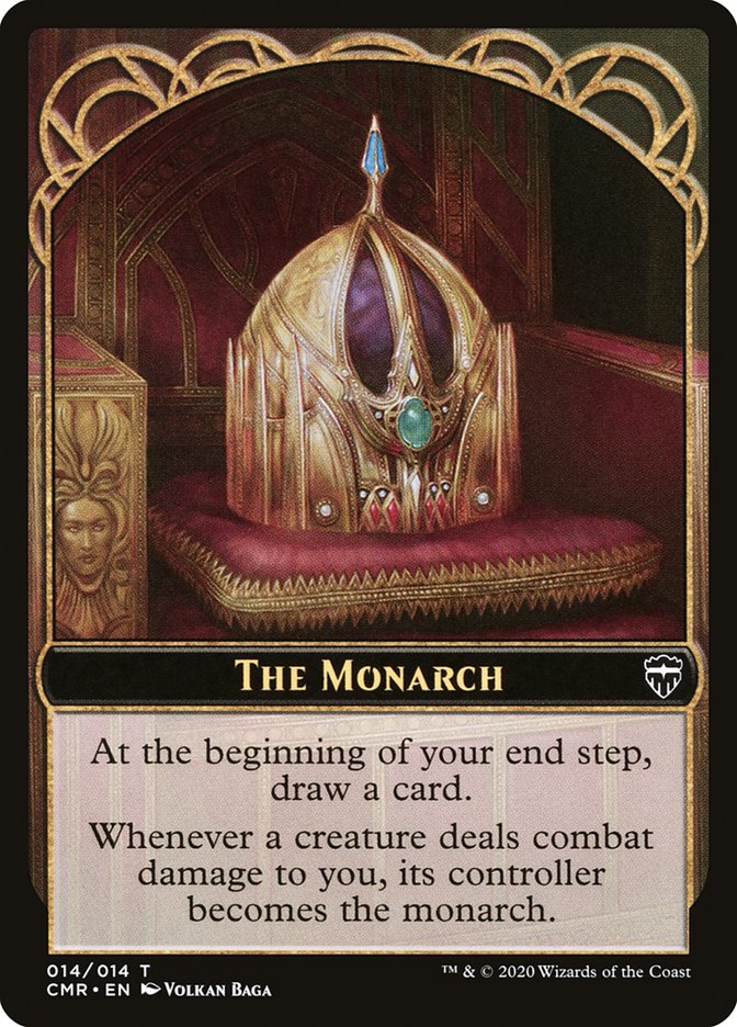 The Monarch // Spirit Token [Commander Legends Tokens] | Exor Games Summserside