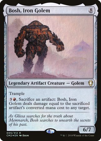 Bosh, Iron Golem [Commander Anthology Volume II] | Exor Games Summserside