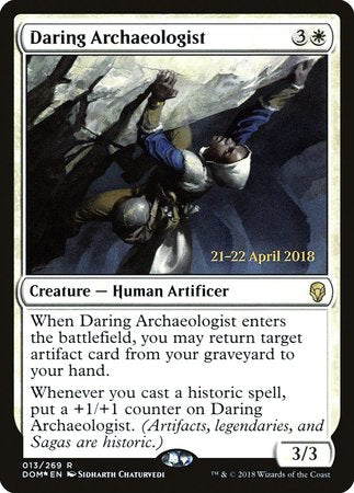 Daring Archaeologist [Dominaria Promos] | Exor Games Summserside