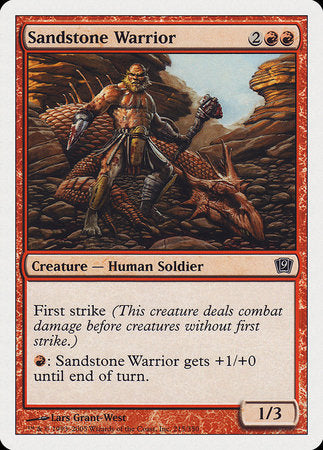 Sandstone Warrior [Ninth Edition] | Exor Games Summserside