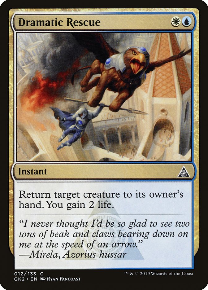 Dramatic Rescue [Ravnica Allegiance Guild Kit] | Exor Games Summserside