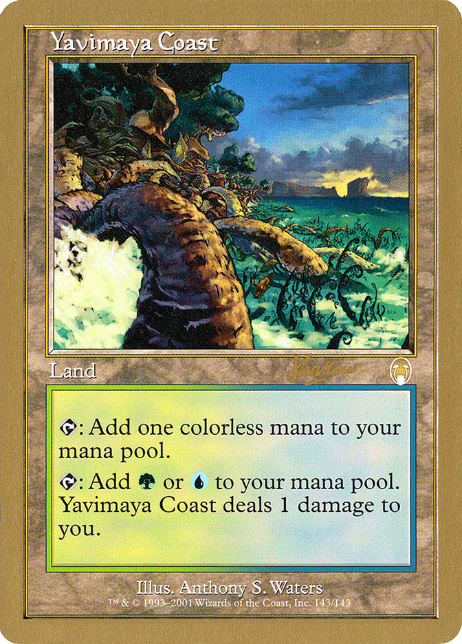 Yavimaya Coast (Sim Han How) [World Championship Decks 2002] | Exor Games Summserside